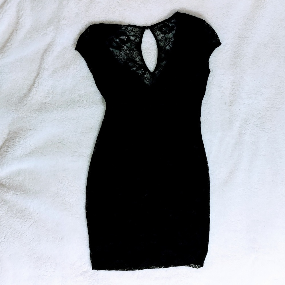 Lace Black Dress